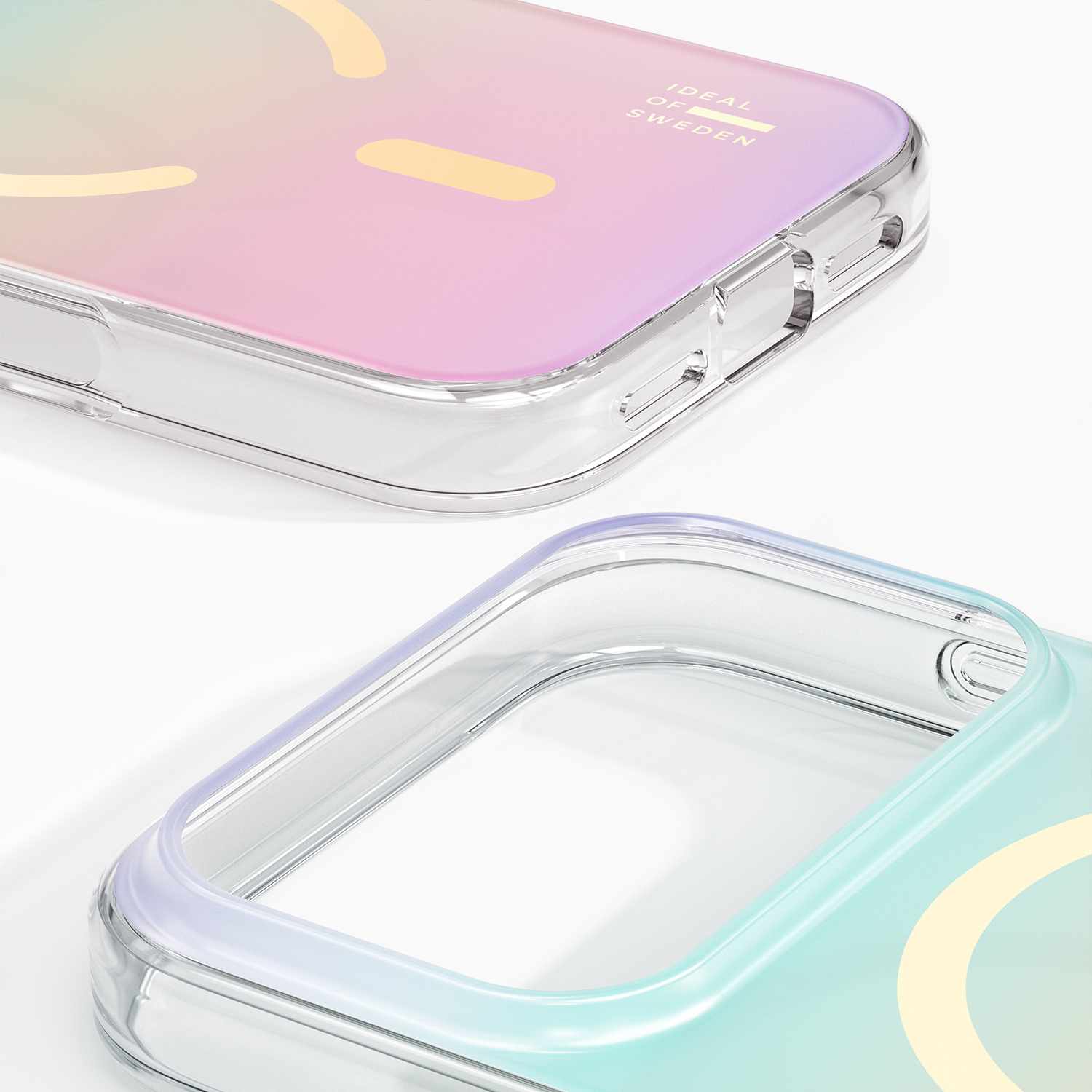 Ideal of Sweden Clear MagSafe Mid Case Shimmer for iPhone 17 Pro