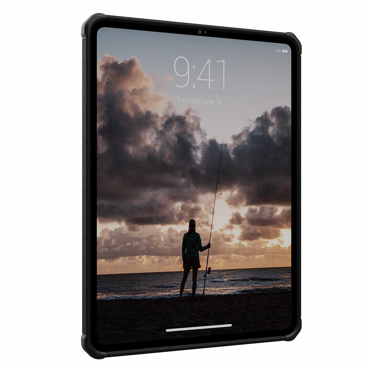 UAG Scout+ Case with Kickstand Black for iPad Pro 13 2024 (7th Gen)