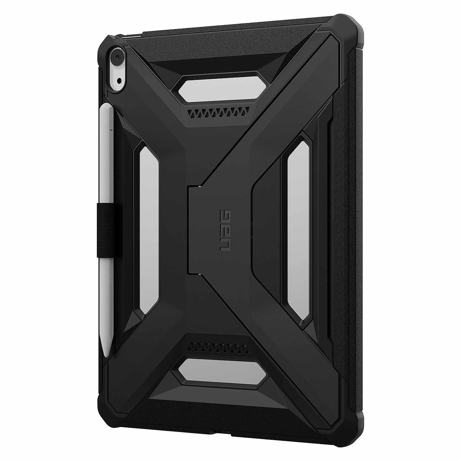 UAG Scout+ Case with Kickstand Black for iPad Air 11 (M4) 2026/11 2025 (7th Gen)/2024 (6th Gen)