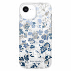 Kate Spade Protective MagSafe Case Flowerbed Blue for iPhone 17e/16e/15/14/13