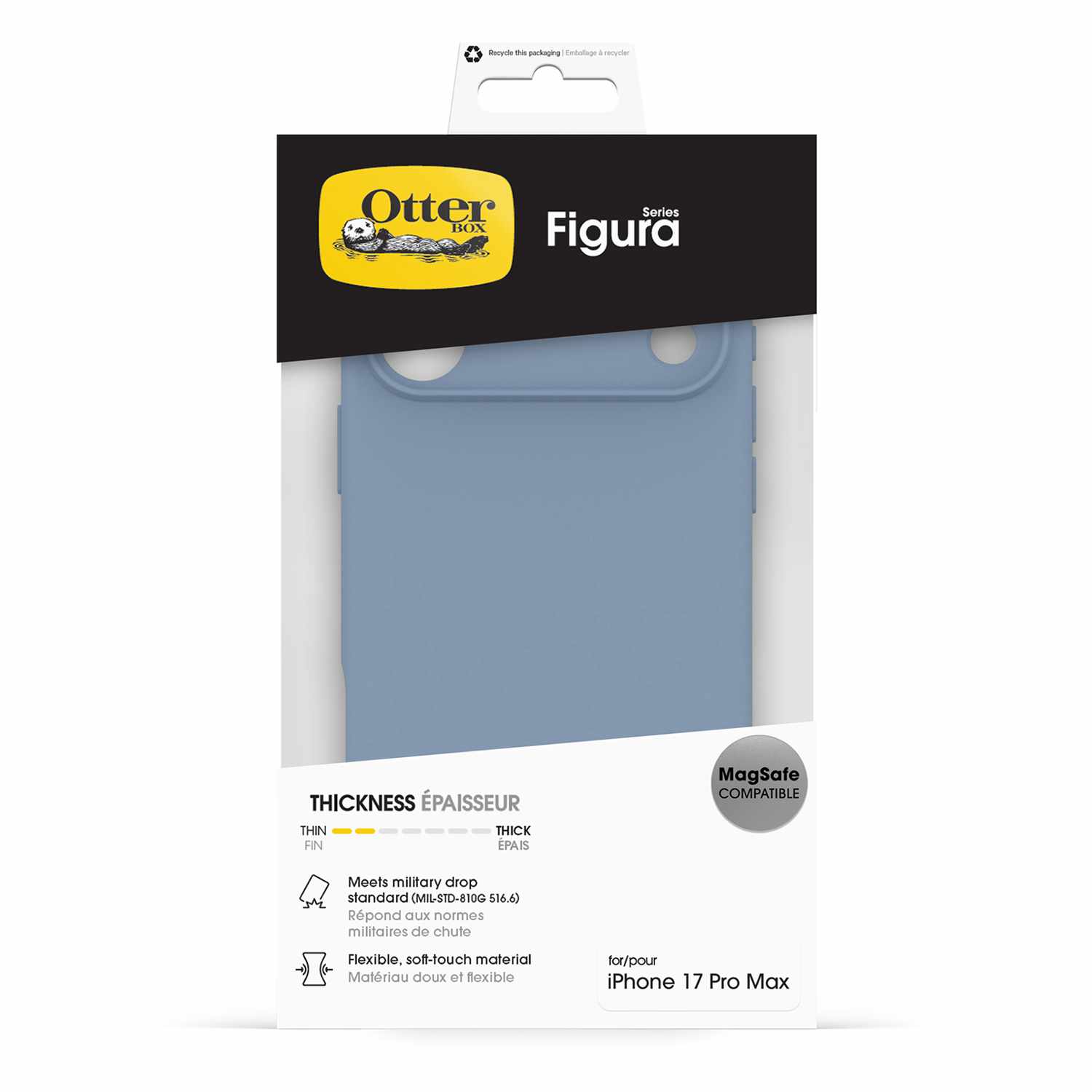 OtterBox Figura Case Polus Blue for iPhone 17 Pro Max