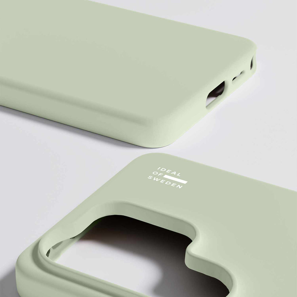 Ideal of Sweden Silicone Case w/Magnets Sage Green for Samsung Galaxy S26 Ultra
