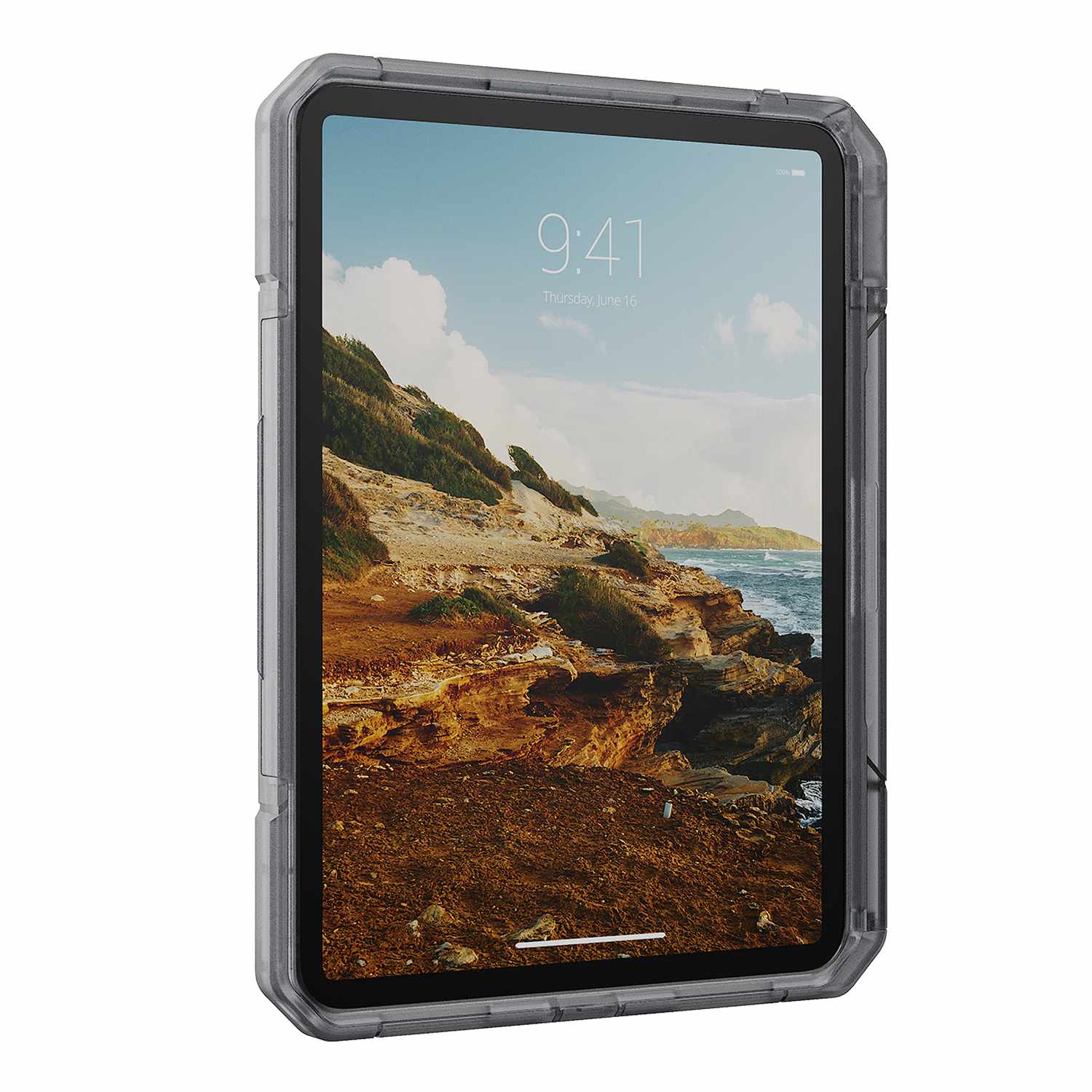 UAG Trooper Rugged Case Ice/Ash for iPad 11 2025 (11th Gen)