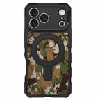 ITSKINS Supreme_R Stand Nylon MagSafe Case Camouflage Green for iPhone 17 Pro Max