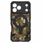 ITSKINS Supreme_R Stand Nylon MagSafe Case Camouflage Green for iPhone 17 Pro Max