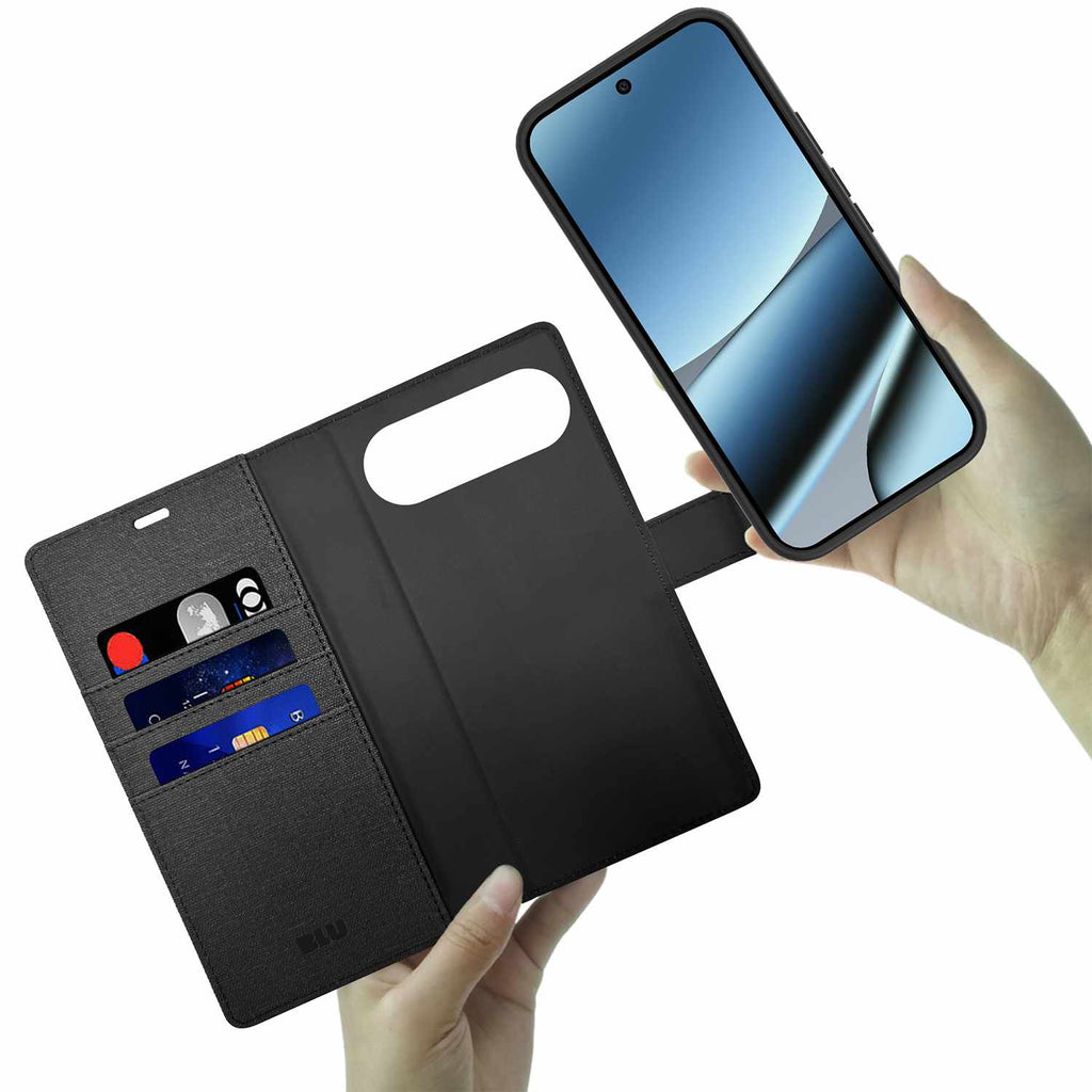Blu Element Folio 2-in-1 Case Case Black for Google Pixel 11