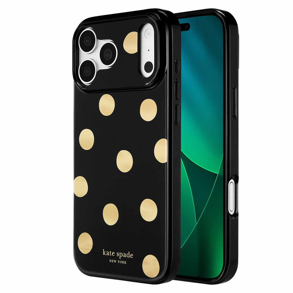 Kate Spade Protective MagSafe Case Metallic Classic Dot for iPhone 18 Pro/17 Pro