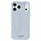 Kate Spade Protective MagSafe Case Stripe Diamond Blue for iPhone 18 Pro/17 Pro