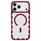 Kate Spade Scallop MagSafe Case Cherry Glaze for iPhone 18 Pro/17 Pro
