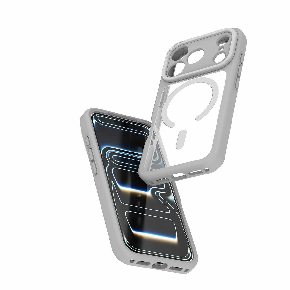 Avana Macaron MagSafe Case Grey for iPhone 18 Pro Max/17 Pro Max