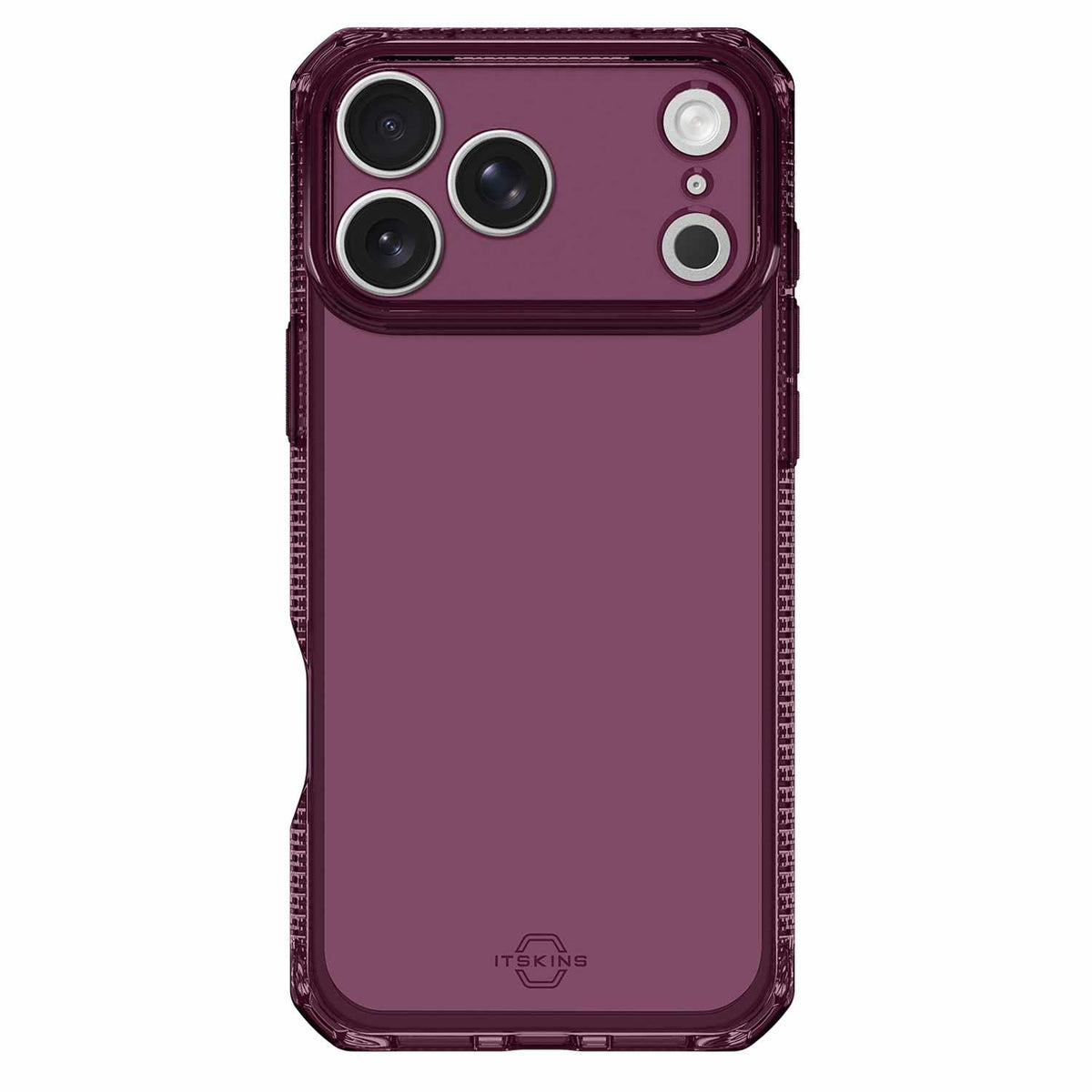 ITSKINS Spectrum_R Clear Case Plum for iPhone 18 Pro/17 Pro