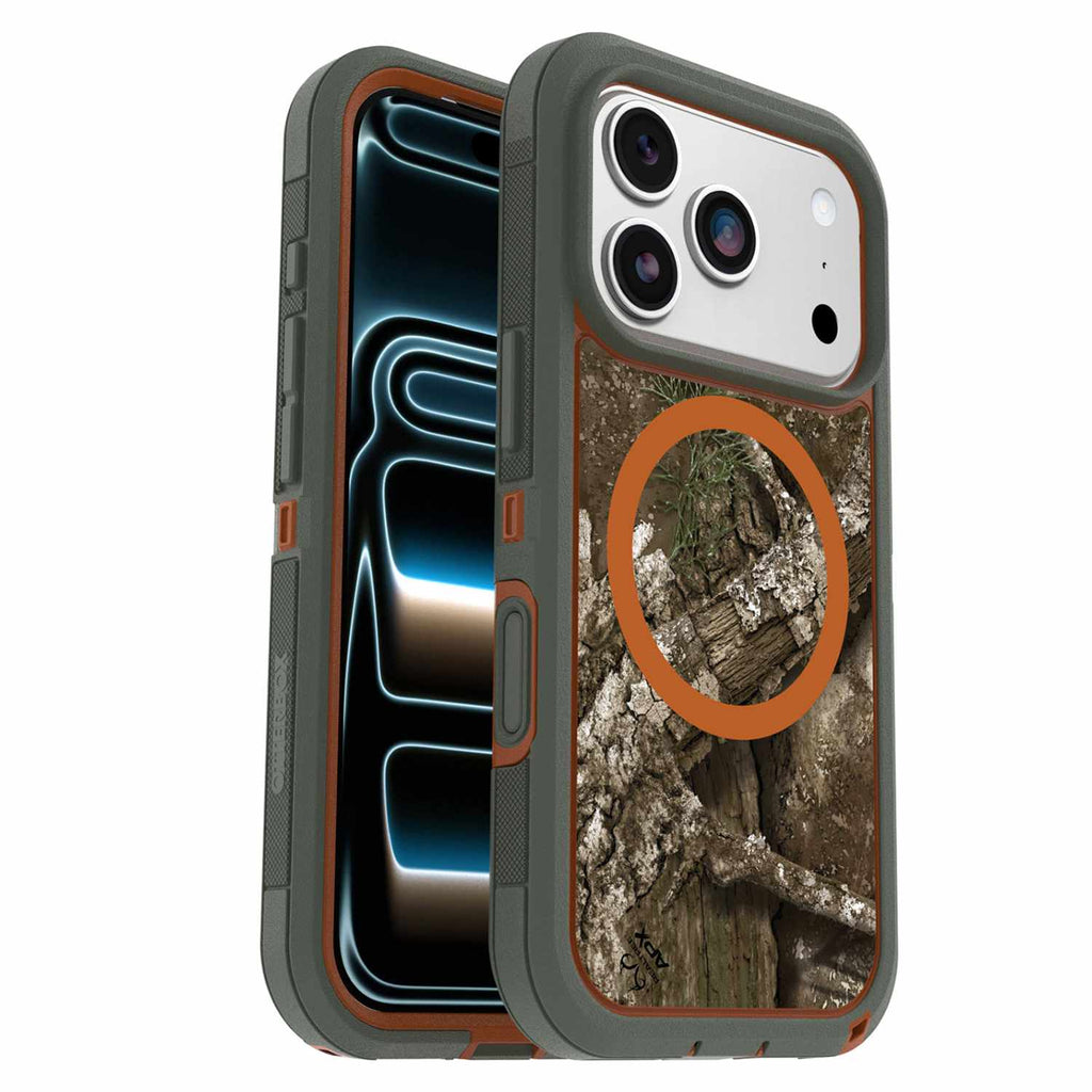 OtterBox Defender Pro XT Clear MagSafe Case Realtree for iPhone 18 Pro/17 Pro