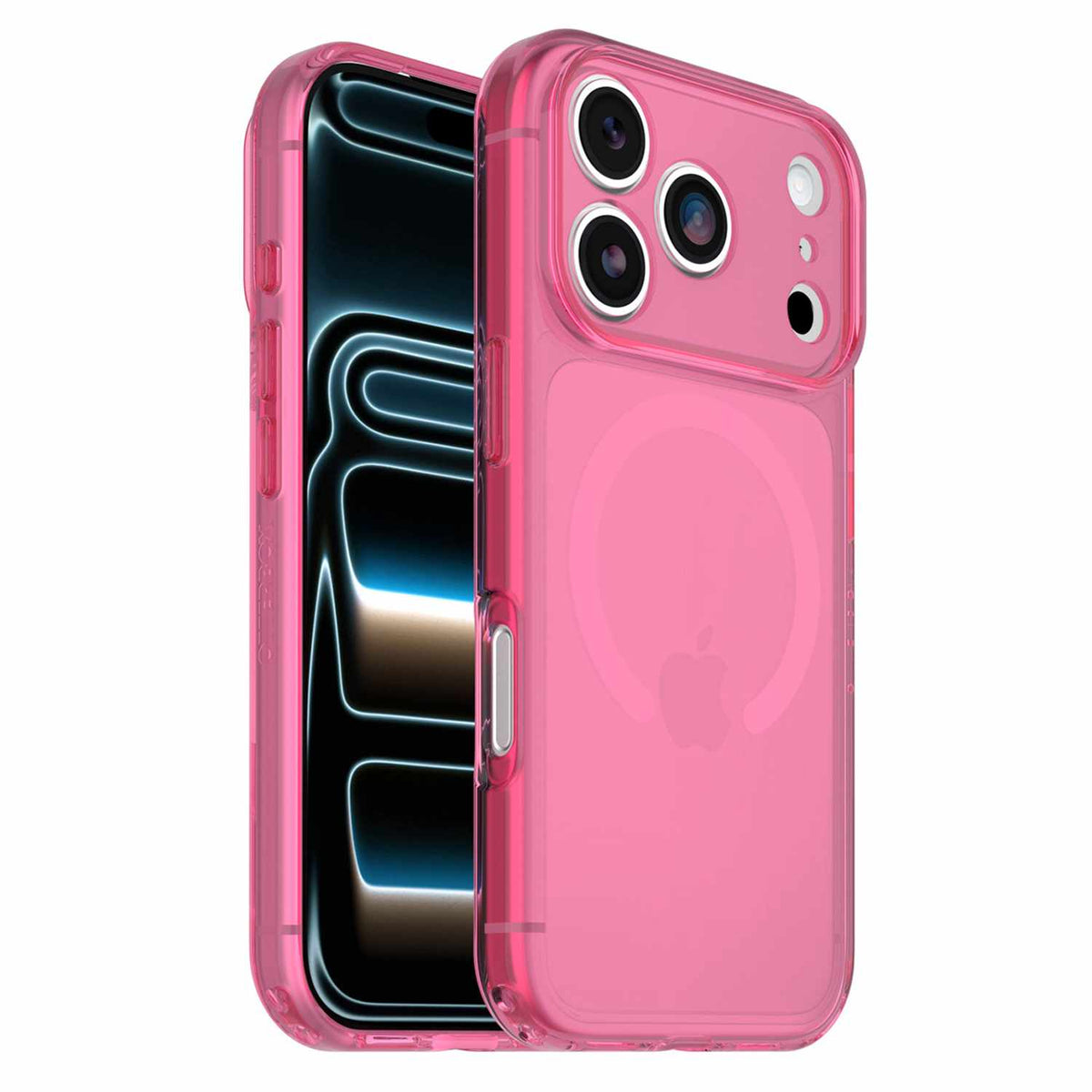 OtterBox Lumen Clear MagSafe Case Heartspur Pink for iPhone 18 Pro/17 Pro