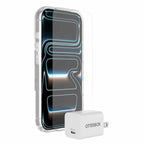 OtterBox Protection+Power Kit (Lumen Clear Case w/Glass + Wall Charger 30W) for iPhone 18 Pro/17 Pro