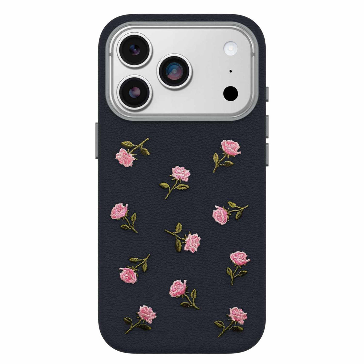OtterBox Symmetry Cactus Leather Embroidery MagSafe Case Manor Bloom for iPhone 18 Pro/17 Pro