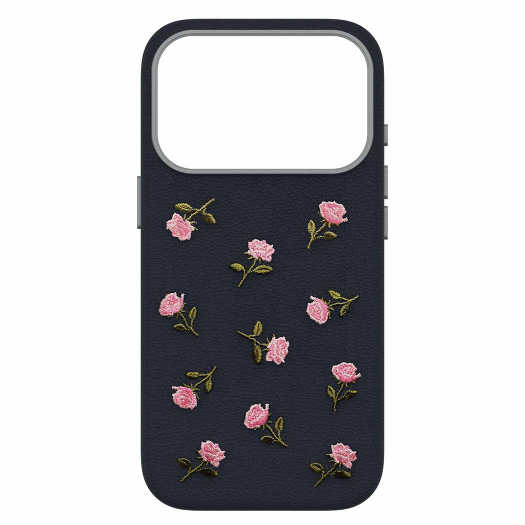OtterBox Symmetry Cactus Leather Embroidery MagSafe Case Manor Bloom for iPhone 18 Pro/17 Pro