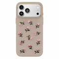 OtterBox Symmetry Cactus Leather Embroidery MagSafe Case Cottage Rose for iPhone 18 Pro Max/17 Pro Max