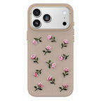 OtterBox Symmetry Cactus Leather Embroidery MagSafe Case Cottage Rose for iPhone 18 Pro Max/17 Pro Max