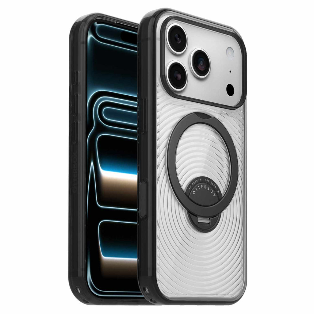 OtterBox Symmetry Stand MagSafe Case Umbra Black for iPhone 18 Pro/17 Pro