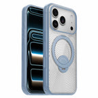 OtterBox Symmetry Stand MagSafe Case Aether Blue for iPhone 18 Pro/17 Pro