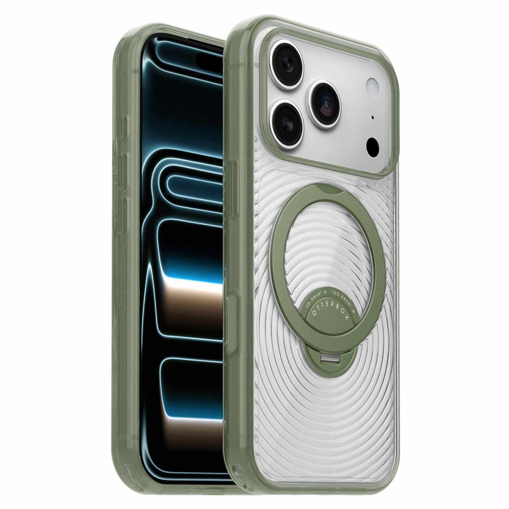 OtterBox Symmetry Stand MagSafe Case Calyx Green for iPhone 18 Pro/17 Pro