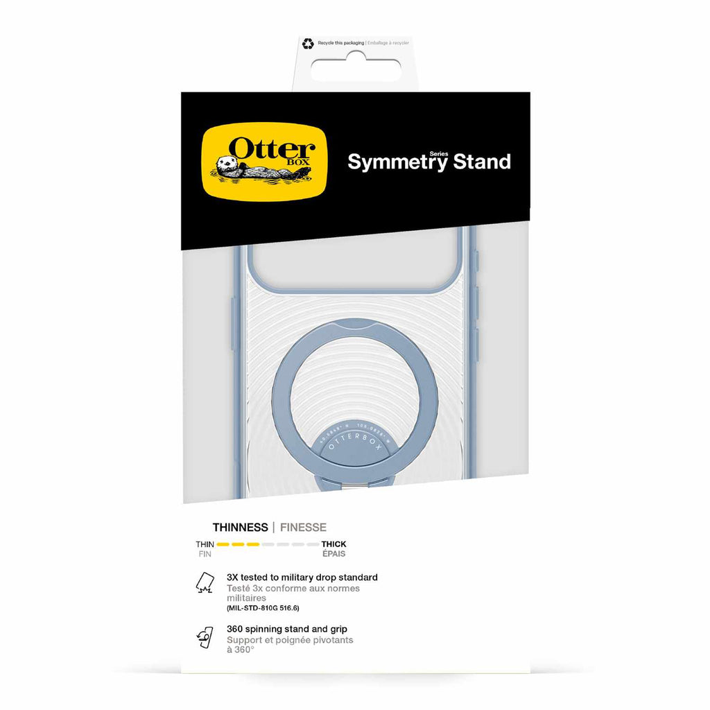 OtterBox Symmetry Stand MagSafe Case Aether Blue for iPhone 18 Pro Max/17 Pro Max