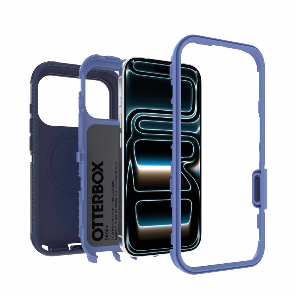 OtterBox Defender Pro MagSafe Case Witherwill Blue for iPhone 18 Pro in Bulk Packaging