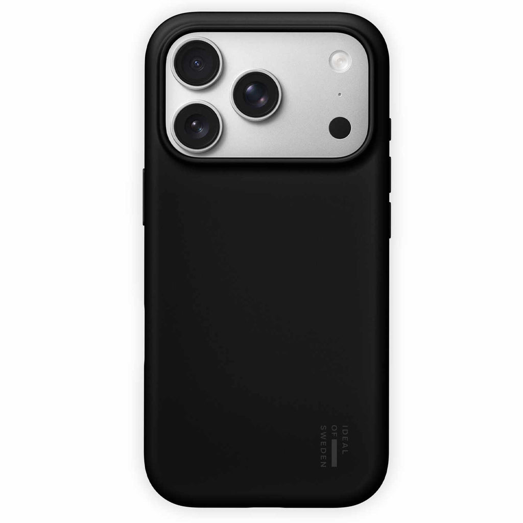 Ideal of Sweden Silicone MagSafe Case Black for iPhone 18 Pro/17 Pro