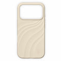 Ideal of Sweden Soft Swirl MagSafe Case Cloud Dancer for iPhone 18 Pro/17 Pro