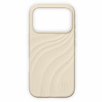 Ideal of Sweden Soft Swirl MagSafe Case Cloud Dancer for iPhone 18 Pro/17 Pro