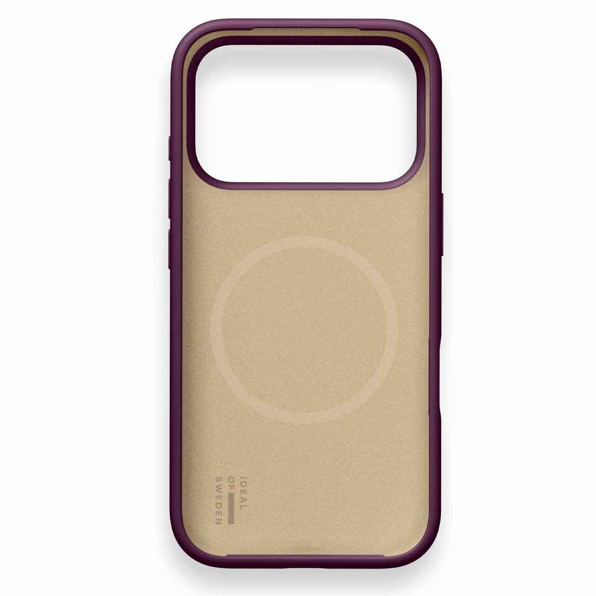 Ideal of Sweden Soft Swirl MagSafe Case Velvet Plum for iPhone 18 Pro Max/17 Pro Max