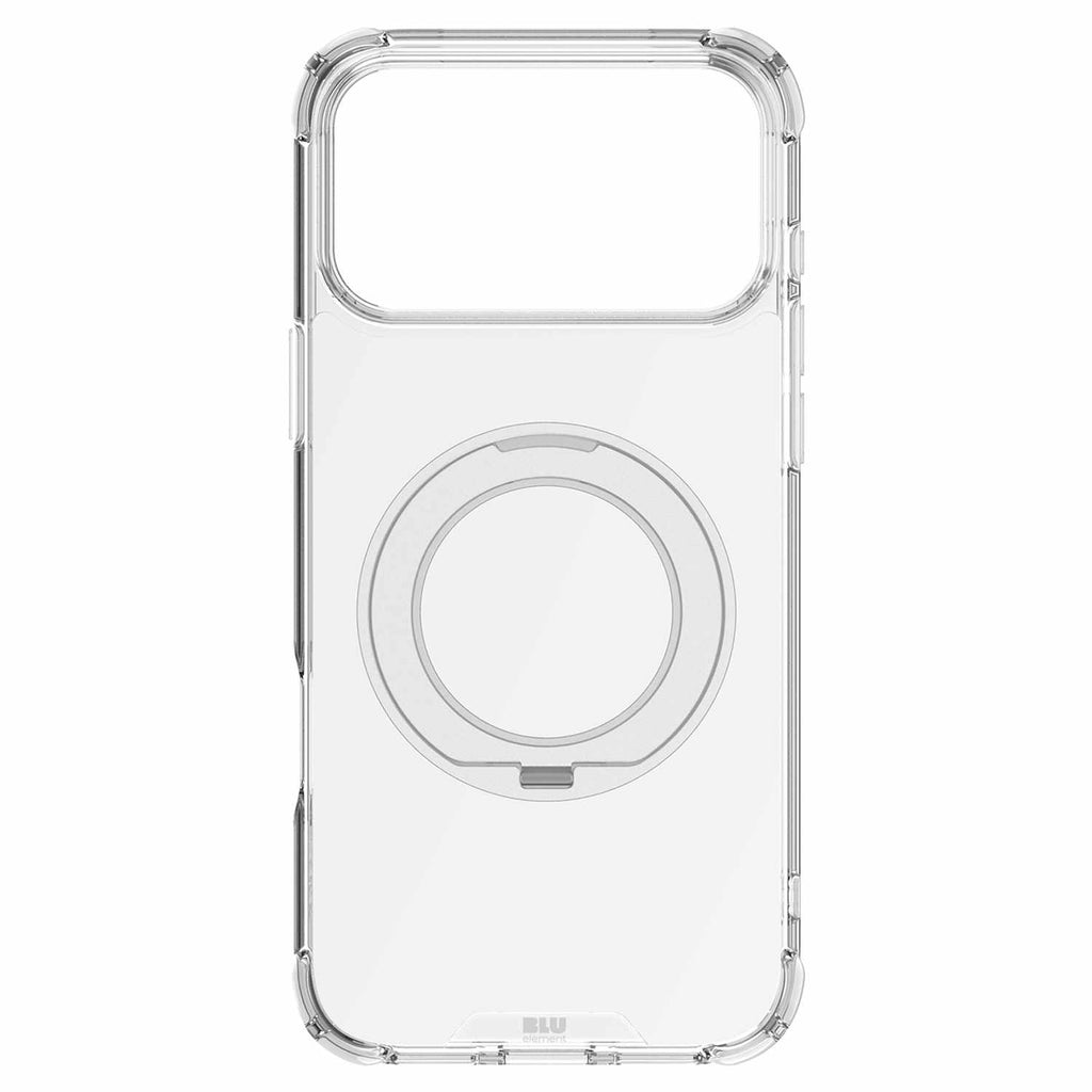 Blu Element DropZone Rugged MagSafe w/360 Degree Rotatable Kickstand Case Clear for iPhone 18 Pro Max/17 Pro Max