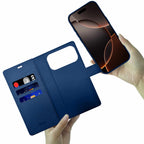 Blu Element Folio 2-in-1 Case Lazuli Blue for iPhone 18 Pro Max/17 Pro Max