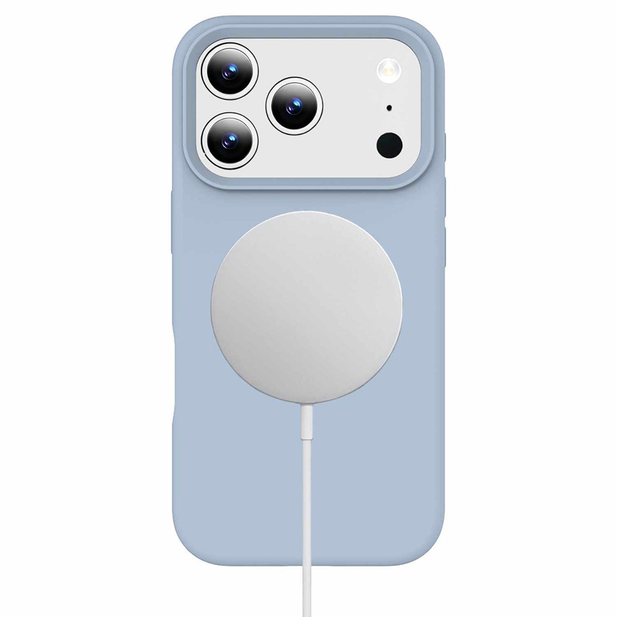 Blu Element Silicone MagSafe Case Pastel Blue for iPhone 18 Pro Max/17 Pro Max