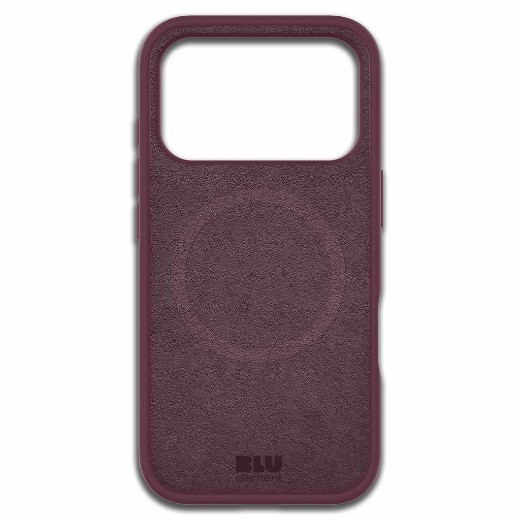Blu Element Silicone MagSafe Case Burgundy for iPhone 18 Pro/17 Pro