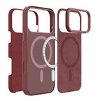 Blu Element Urban Edge Kick MagSafe Case Burgundy for iPhone 18 Pro/17 Pro
