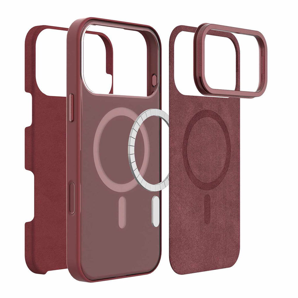 Blu Element Urban Edge Kick MagSafe Case Burgundy for iPhone 18 Pro Max/17 Pro Max