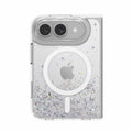 SwitchEasy Starfield M3D Glitter Protective Case Transparent for iPhone Duo