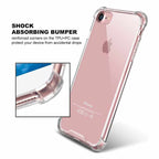 Blu Element DropZone Rugged Case Clear for iPhone SE/8/7