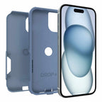 OtterBox Commuter Protective Case Crisp Denim for iPhone 17e/16e/15/14/13