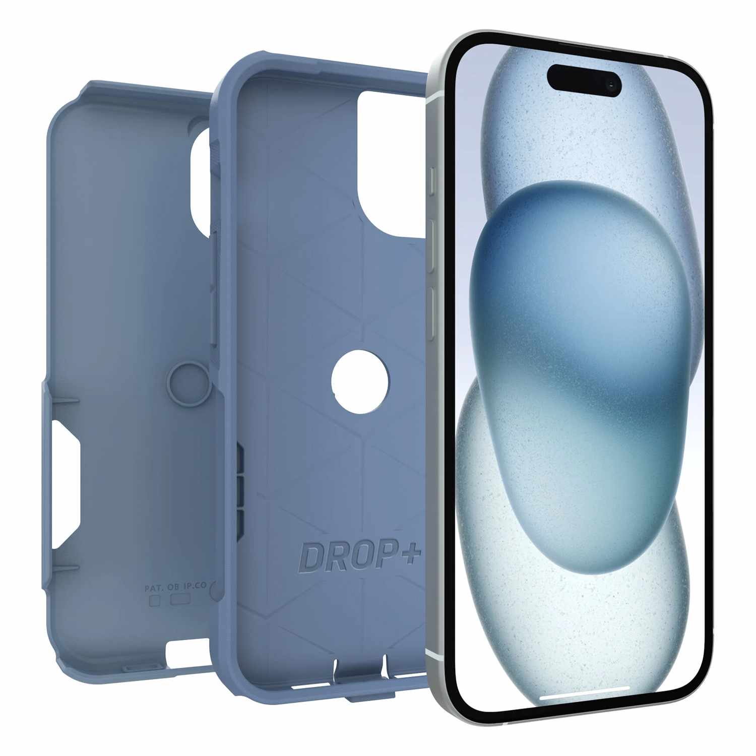 OtterBox Commuter Protective Case Crisp Denim for iPhone 17e/16e/15/14/13