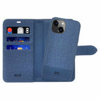 Blu Element Folio 2-in-1 MagSafe Case Lazuli Blue for iPhone 17e/16e/15/14/13