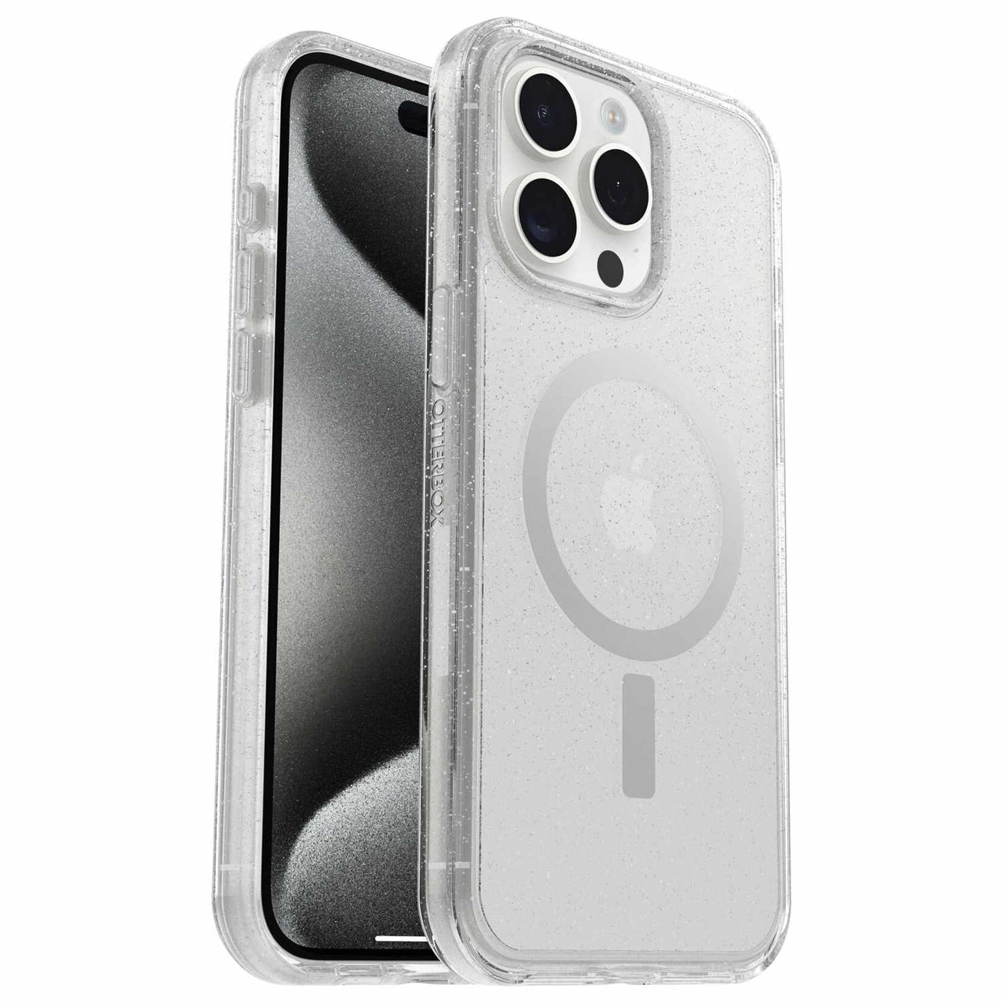 7793089 Symmetry Clear MagSafe Case iPhone 15 Pro Max Stardust