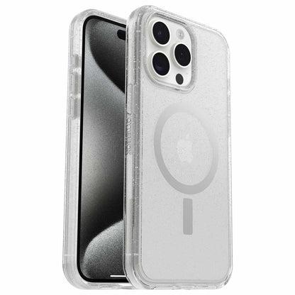 7793089 Symmetry Clear MagSafe Case iPhone 15 Pro Max Stardust