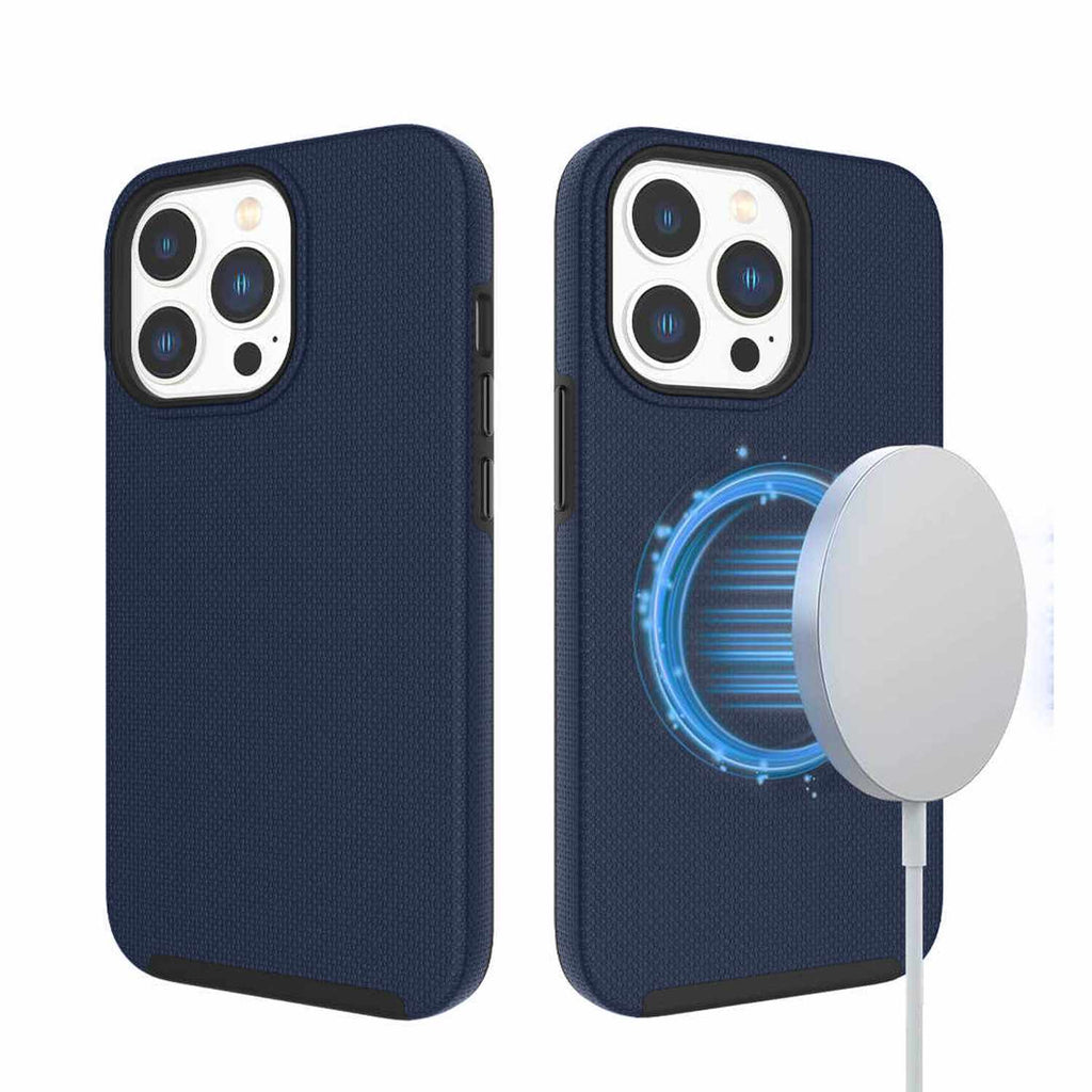Blu Element Armour Rugged with MagSafe Case Navy for iPhone 15 Pro - GekkoTech