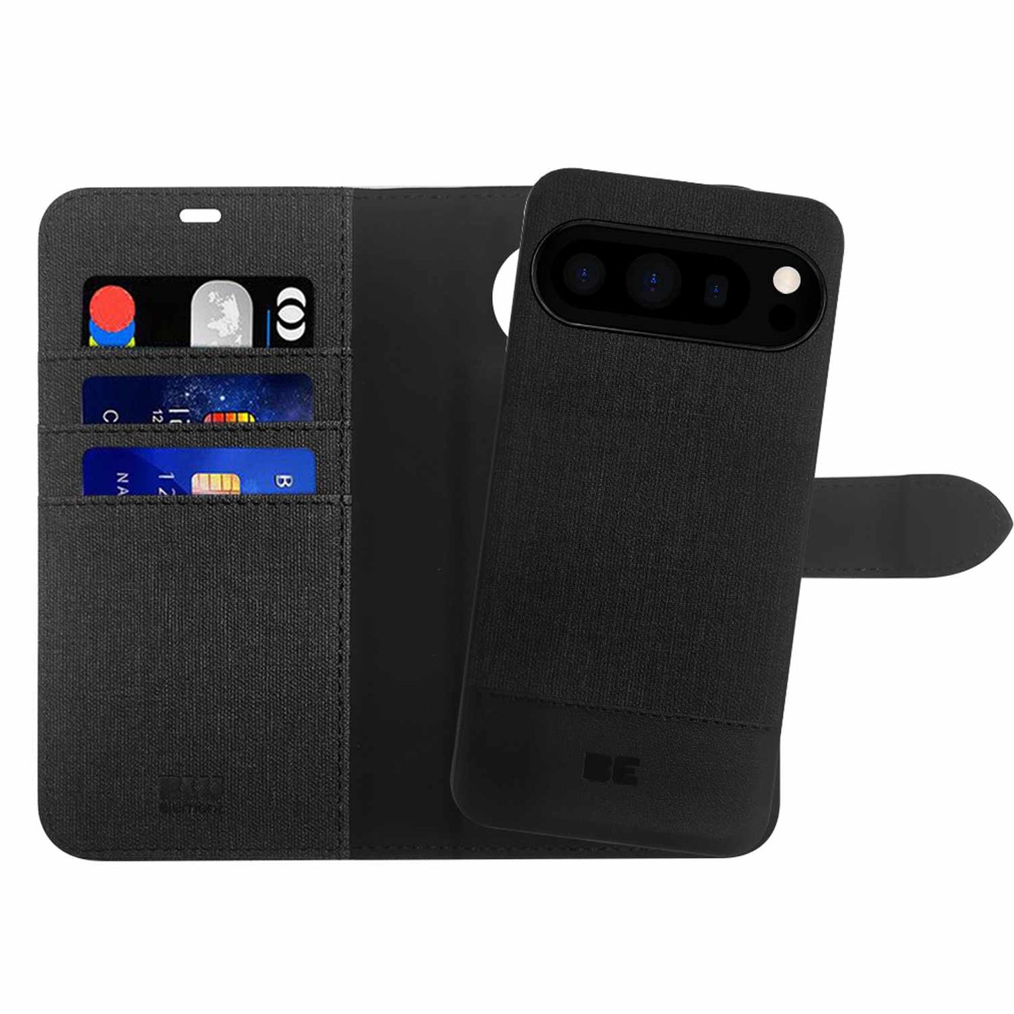 BE21FPGP9 Folio 2-in-1 Case Pixel 9/9 Pro Black