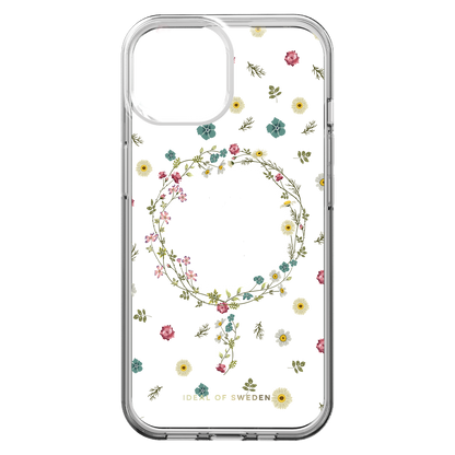 IDCLCMSI2361507 Clear MagSafe Mid Case iPhone 16e/15/14/13 Petite Floral