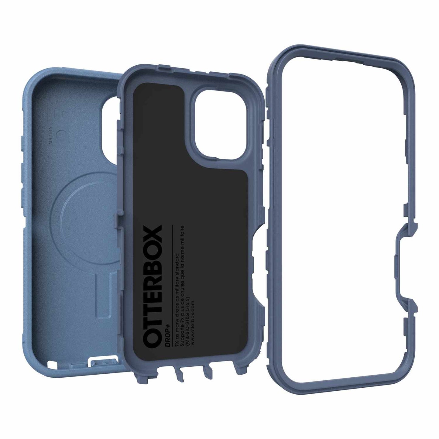 7796010 Defender Pro MagSafe Case iPhone 16 Baby Blue Jeans