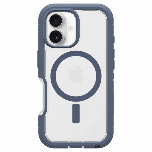 7796087 Defender XT Clear Pro Case iPhone 16 Baby Blue Clear