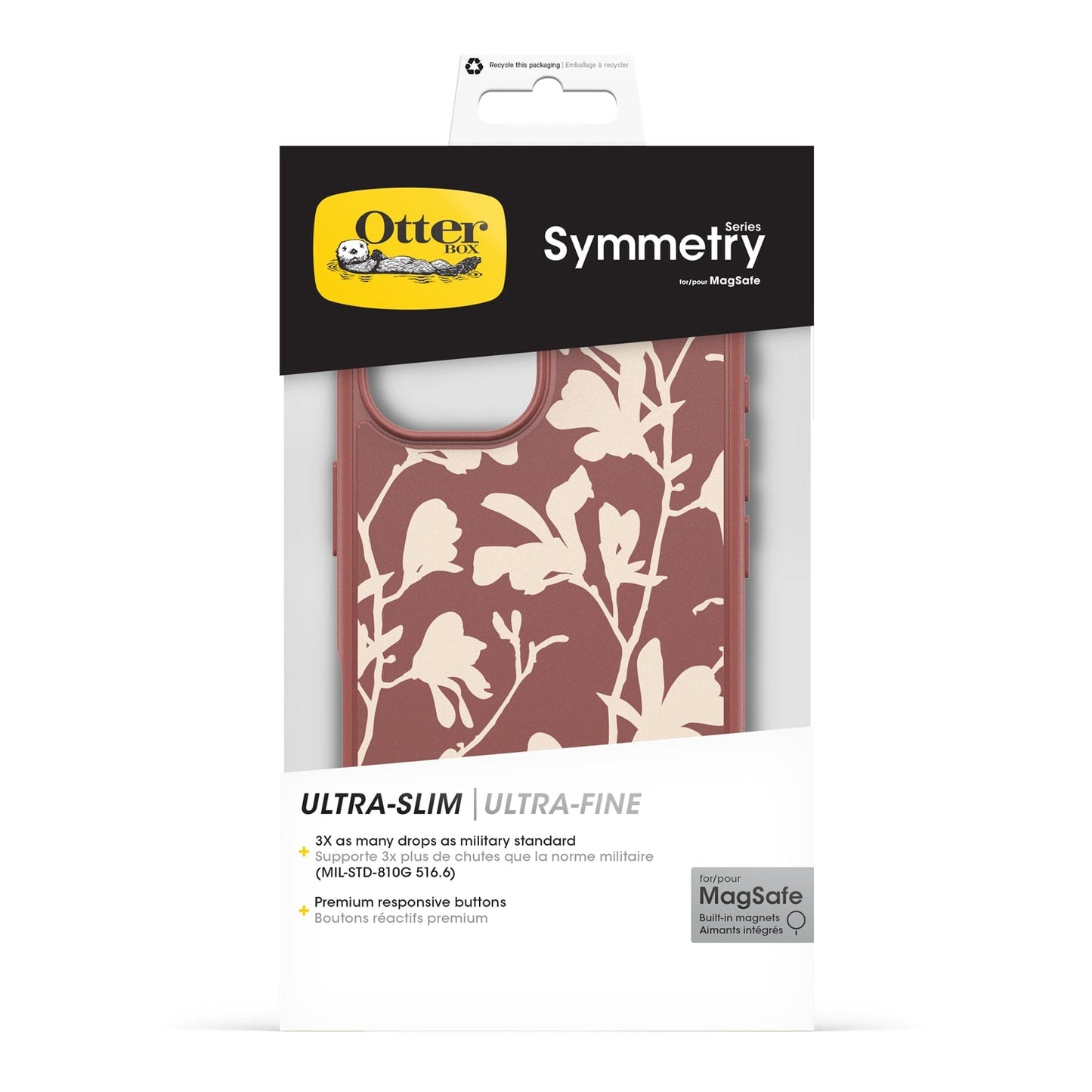 7796455 Symmetry Graphics MagSafe Case iPhone 16 Autumn Rust